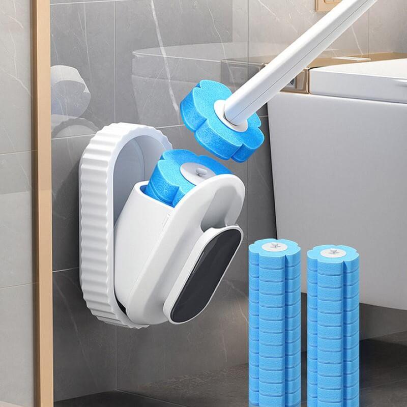 Escovas de Limpeza Sanitária + 12 Refis Grátis