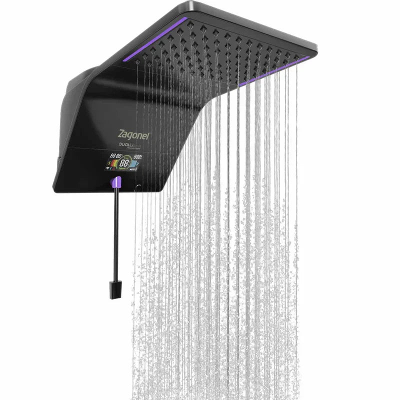 Chuveiro Ducha Eletrônica Zagonel 7500W (Funciona a Gás e Elétrico)