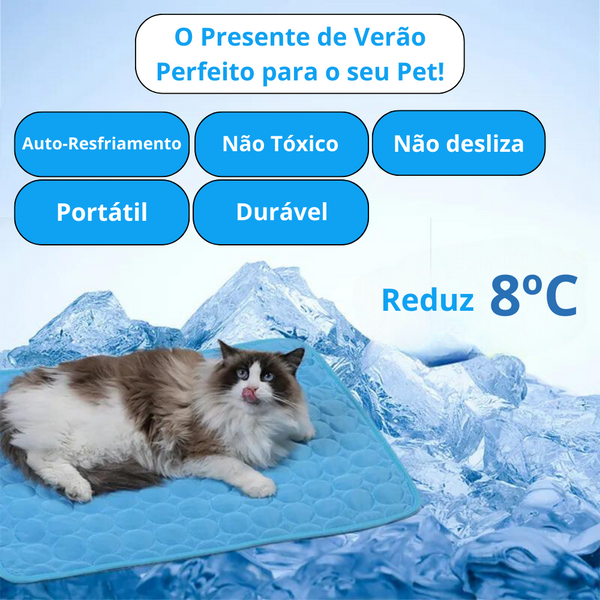 Tapete gelado para pets